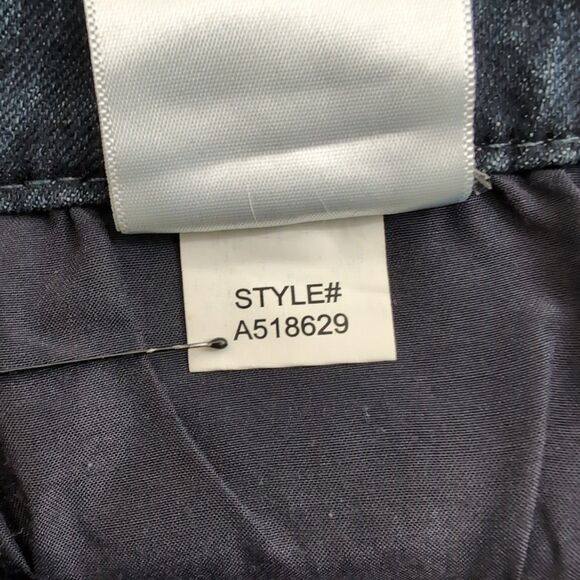 Laurie Felt Women 8 Dark Wash Mid Rise Classic Clean Ankle Skinny Jean - Picture 9 of 13